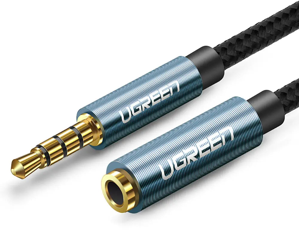UGREEN Cable 3.5mm Male/3.5 Female 40675 Extension Braid 2m,(BB) Idealshop