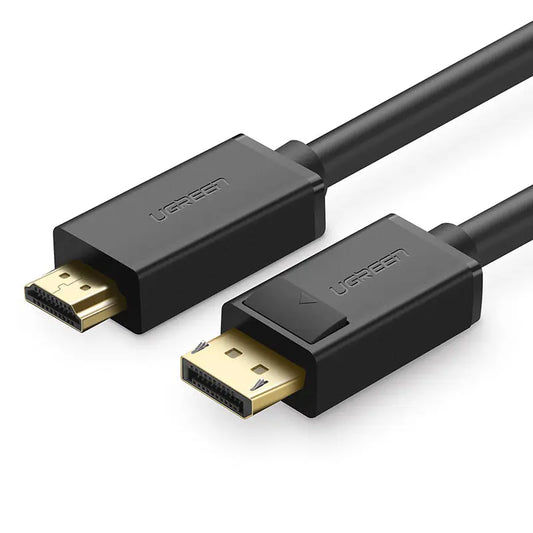 UGREEN Cable DP Male to HDMI Male 10203 3m, Black Idealshop