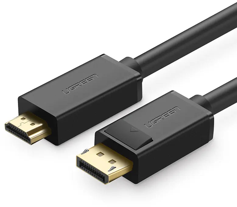UGREEN Cable DP Male to HDMI Male 10239 1.5m, Black Idealshop