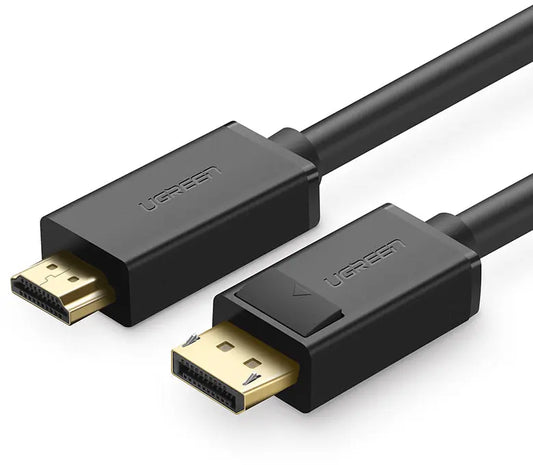 UGREEN Cable DP Male to HDMI Male 10239 1.5m, Black Idealshop