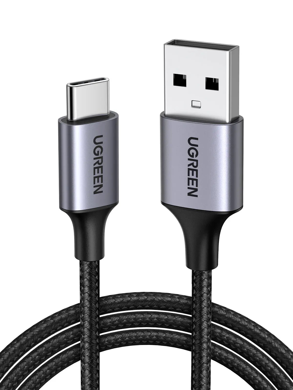 UGREEN Cable Fast Charging 3A Max 60126 1m,USB-A to USB-C,Black Idealshop