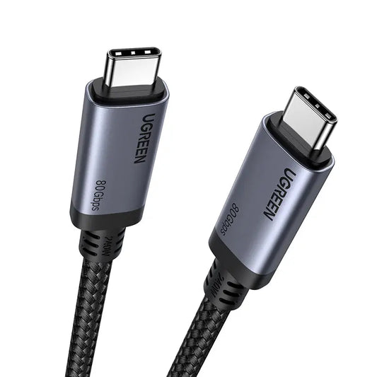 UGREEN Cable USB-C-C 5A,Max,4.0 Gen4 65383 240W,80Gbps,1mm Idealshop