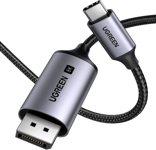 UGREEN Cable USB-C to DisplayPort 25157 BB 8K, 1m BB Idealshop