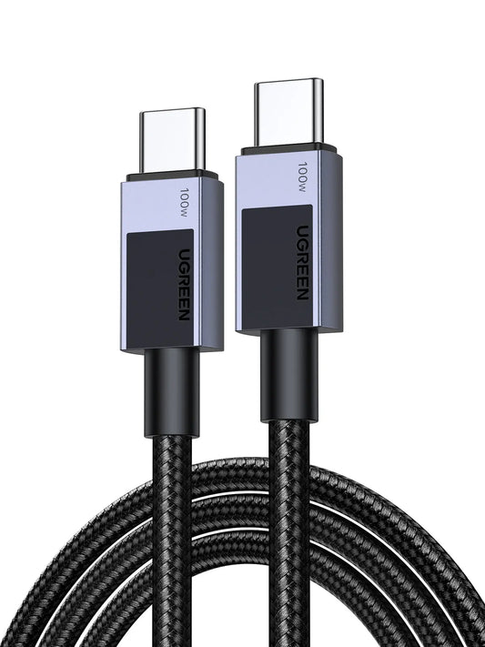 UGREEN Cable USB-C to USB-C, 100W 45065 PD,3m,Fast Charging,Grey Idealshop