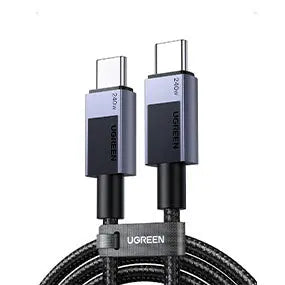 UGREEN Cable USB-C to USB-C, 240W 45068 PD,2m,Fast Charging,Gray Idealshop