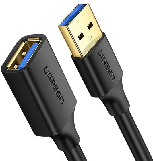 UGREEN Extension Cable USB 3.1 30126 1.5m, Black Idealshop