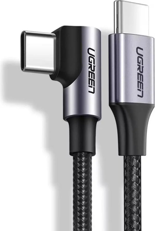 UGREEN Fast Charging Cable 3A Max 2m 50125 USB-C -USB-C,PD,90 Degree Idealshop