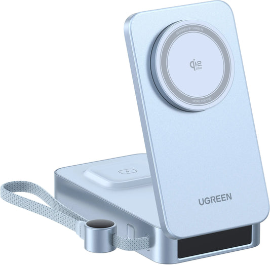 UGREEN Fast Charging PB 20000mAh 75066 100W, Qi2.2,Multi-Functional Idealshop