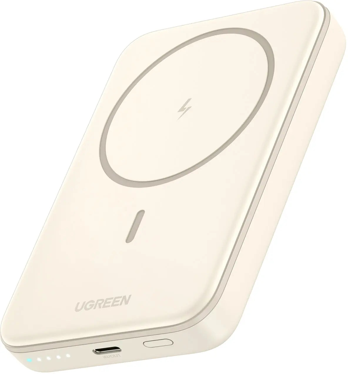 UGREEN Magnetic Power Bank 10000mAh 25208 20W,Wireless , Beige Idealshop