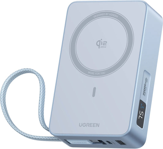 UGREEN Magnetic Power Bank 45W 65959 Wireless, Qi2.2 Idealshop