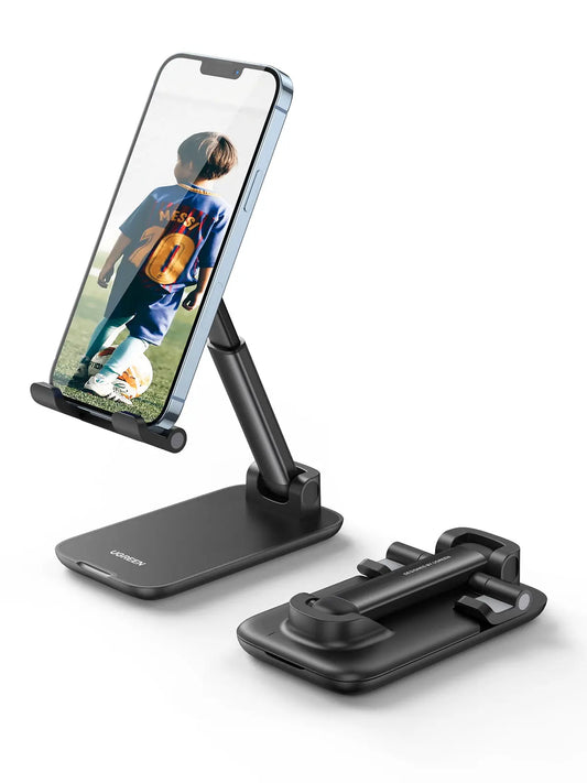 UGREEN Multiangle Phone Desktop 20435 Stand, Foldable, Black Idealshop