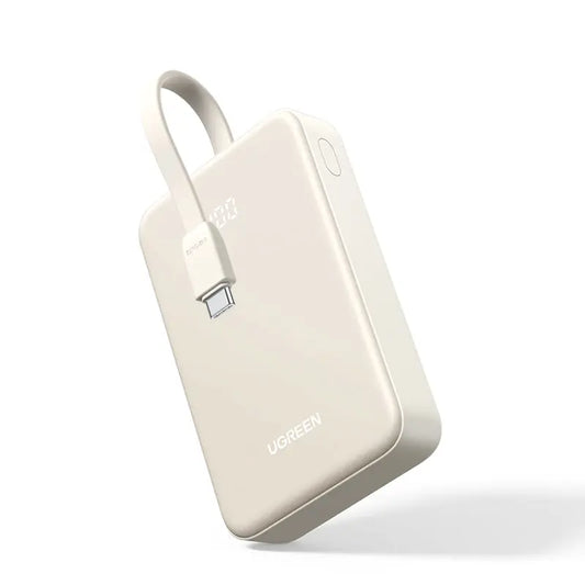 UGREEN Nexode Power Bank 20000mAh 45207 30W,PD, Built-in USB-C Cable Idealshop