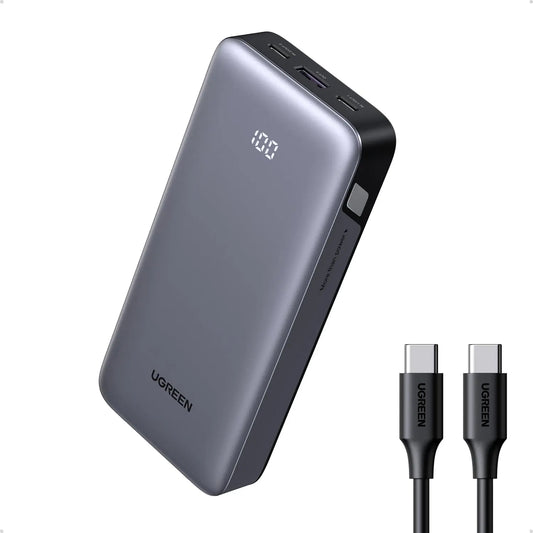 UGREEN Power Bank 20000mAh 30W 55989B Two-way Fast Charging, Grey Idealshop