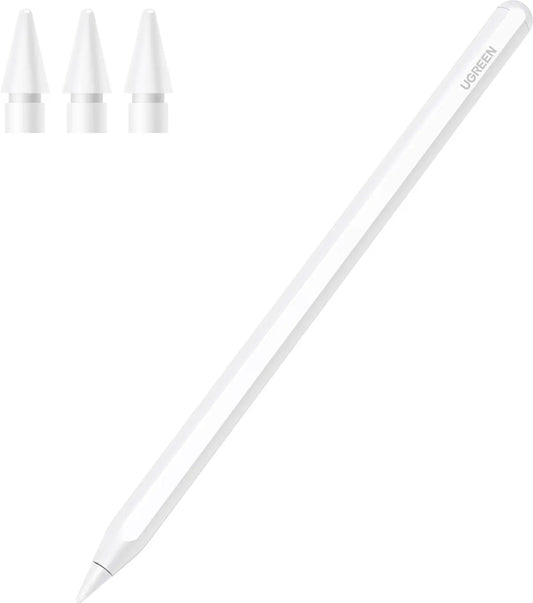 UGREEN Smart Stylus Pen for iPad 15910 Magnetic Charging, White Idealshop