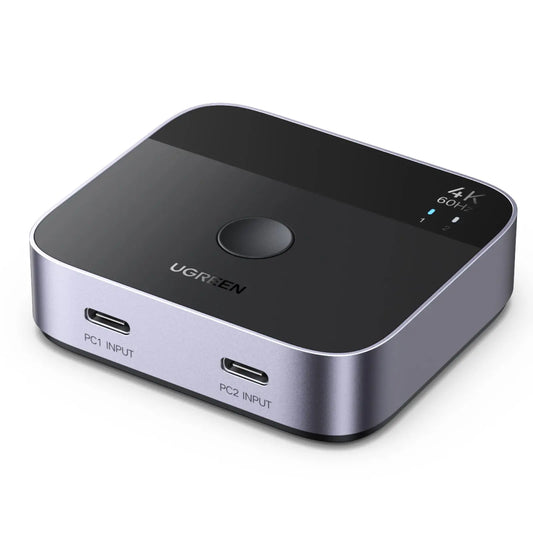 UGREEN USB-C Switch 2 In 1 Out,4K 55451 2×USBC- In, 1×HDMI Out Idealshop