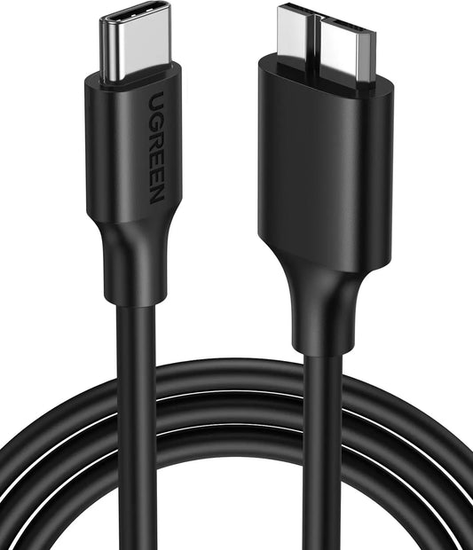 UGREEN USB-C to Micro B Cable 20103 1m, Black, (BB) Idealshop