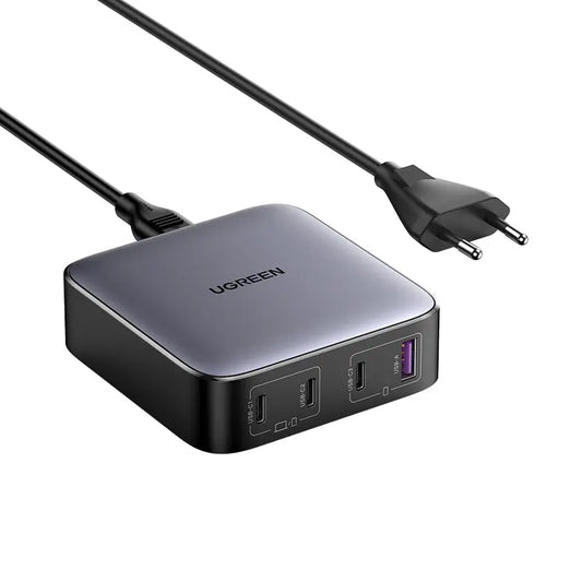UGREEN USB Desktopcharger Nexode 90928 100W,1xUSB-A+3xUSB-C,Black Idealshop