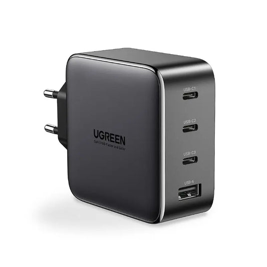 UGREEN USB Wallcharger Nexode 100W 40747 4-Port,PD,GaN,Grey Idealshop
