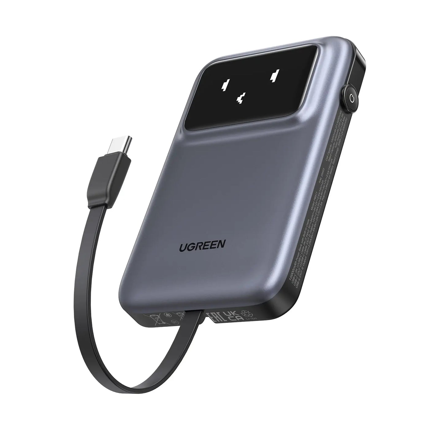 UGREEN Uno Power Bank 10000mAh 35603B 30W,Fastcharging,USB-C Cable Idealshop