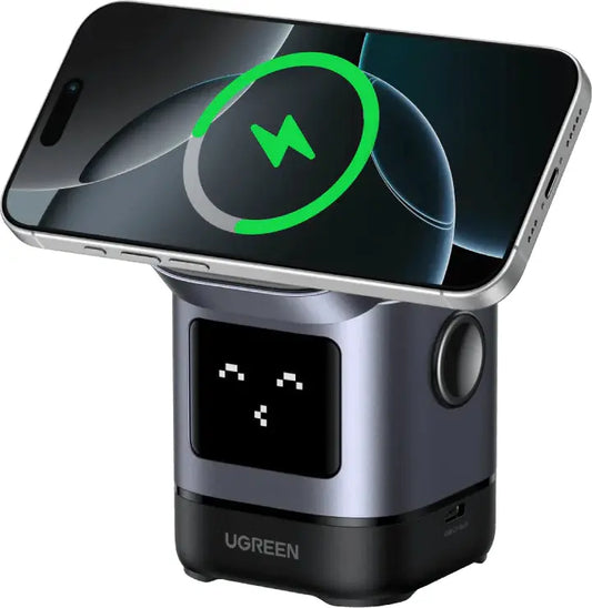 UGREEN Wireles Charger Uno 2in1 45775 20W,Robot,iPhone,AirPods Idealshop