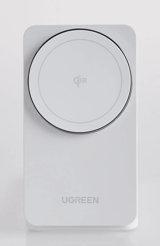 UGREEN Wireless Charger 2in1,20W,Qi2 45057 iPhone,AirPods,White Idealshop