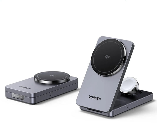 UGREEN Wireless Charger 3in1 ,25W 45025 BB Apple Watch,iPhone,Airpods BB Idealshop