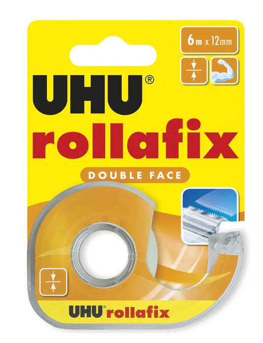 UHU Double Face Tape 6mx12mm 981016 Posterband Idealshop
