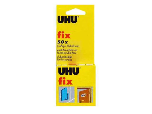 UHU Klebekissen 56 Stück 48805 doppelseitig, Kapazität 300g Idealshop