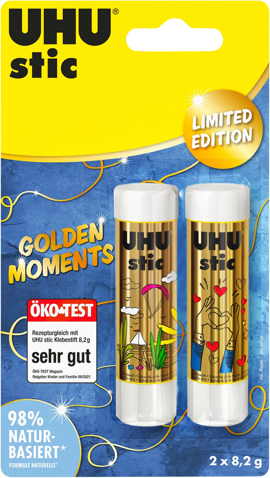 UHU Klebestift Stic 507814 Golden Moments 2x8.2g Idealshop