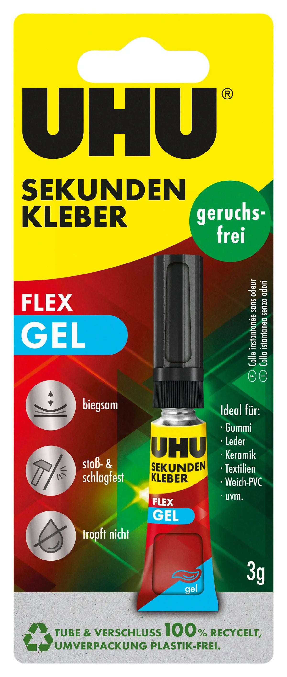 UHU Sekundenkleber 45565 3g Idealshop