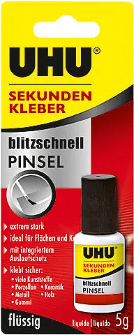 UHU Sekundenkleber Pinsel 45545 5g Idealshop