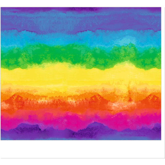 URSUS Fotokarton 49.5x68cm 11332202F 300g, Regenbogen Aquarell Idealshop