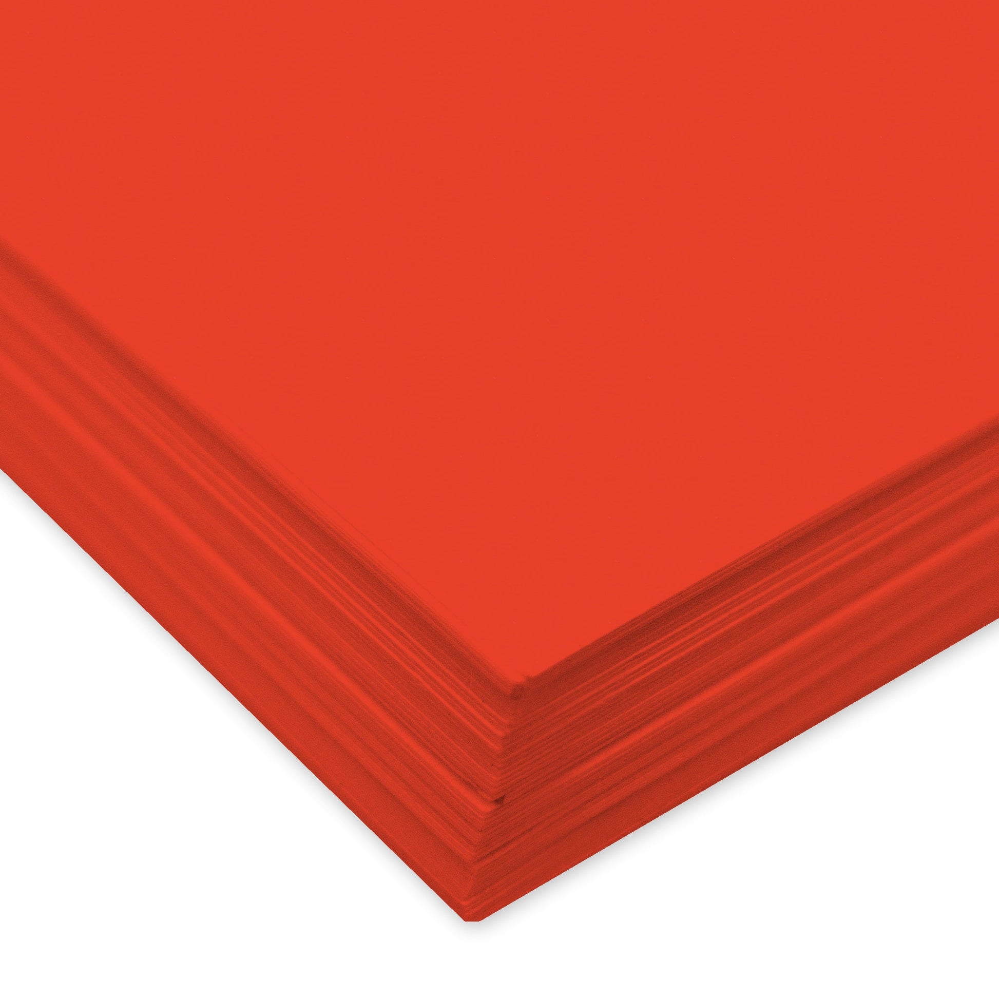 URSUS Tonzeichenpapier A4 2174623 130g, carminrot 100 Blatt Idealshop
