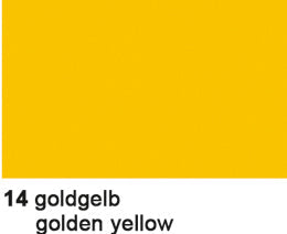 URSUS Transparentpapier 70x100cm 2631414 42g, goldgelb Idealshop