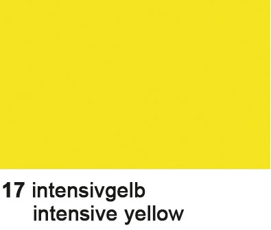 URSUS Fotokarton 70x100cm 3881417 300g, intensivgelb Idealshop