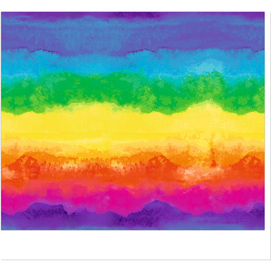 URSUS Fotokarton 49.5x68cm 11332202F 300g, Regenbogen Aquarell Idealshop