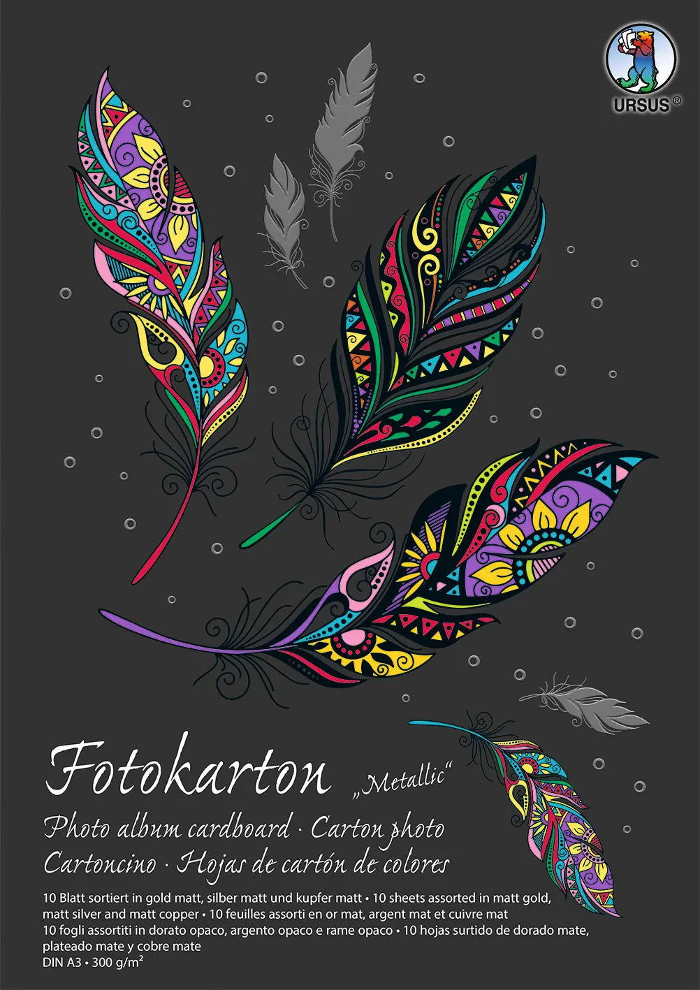 URSUS     Fotokarton-Block            A3 Idealshop