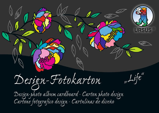 URSUS     Fotokarton-Block Life       A6 Idealshop