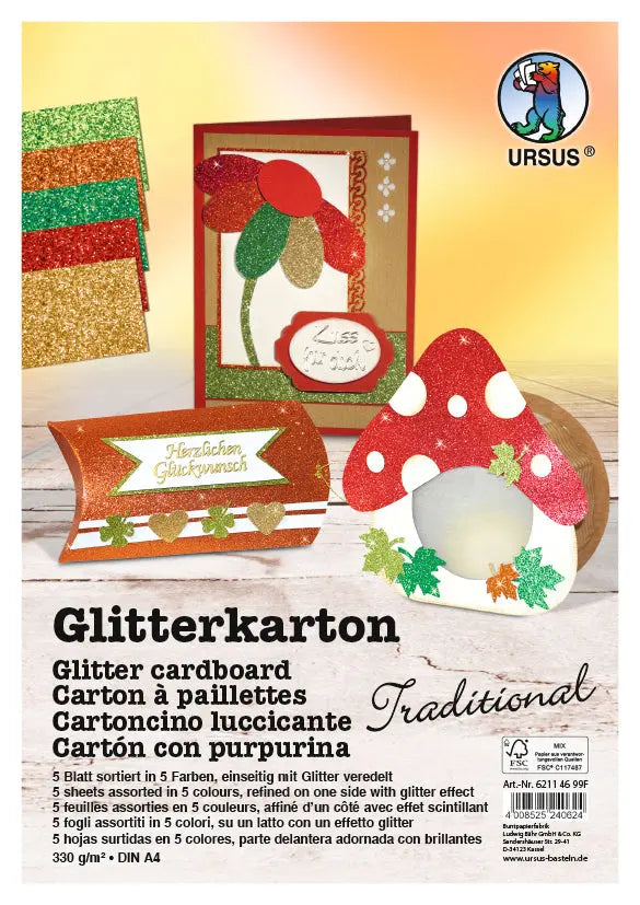 URSUS     Fotokarton Traditional      A4 Idealshop