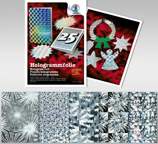 URSUS     Hologrammfolie         23x33cm Idealshop