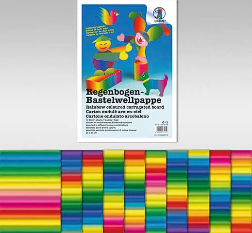 URSUS     Regenbogen-Karton      23x33cm Idealshop