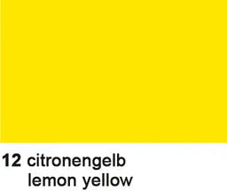 URSUS Seidenpapier 50x70cm 4652212 citronengelb 25 Bogen Idealshop