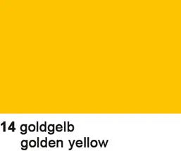 URSUS Seidenpapier 50x70cm 4652214 goldgelb 25 Bogen Idealshop