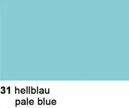 URSUS Seidenpapier 50x70cm 4652231 hellblau 25 Bogen Idealshop