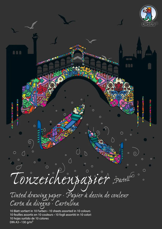 URSUS     Tonzeichen-Block            A3 Idealshop