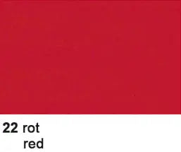 URSUS Transparentpapier 70x100cm 2631422 42g, rot Idealshop