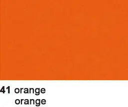 URSUS Transparentpapier 70x100cm 2631441 42g, orange Idealshop