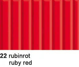 URSUS Wellkarton 50x70cm 9202222 260g, rubinrot Idealshop
