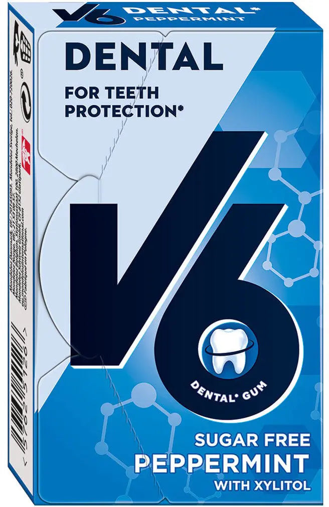 V6 Dental Peppermint 7905 1x24g Idealshop