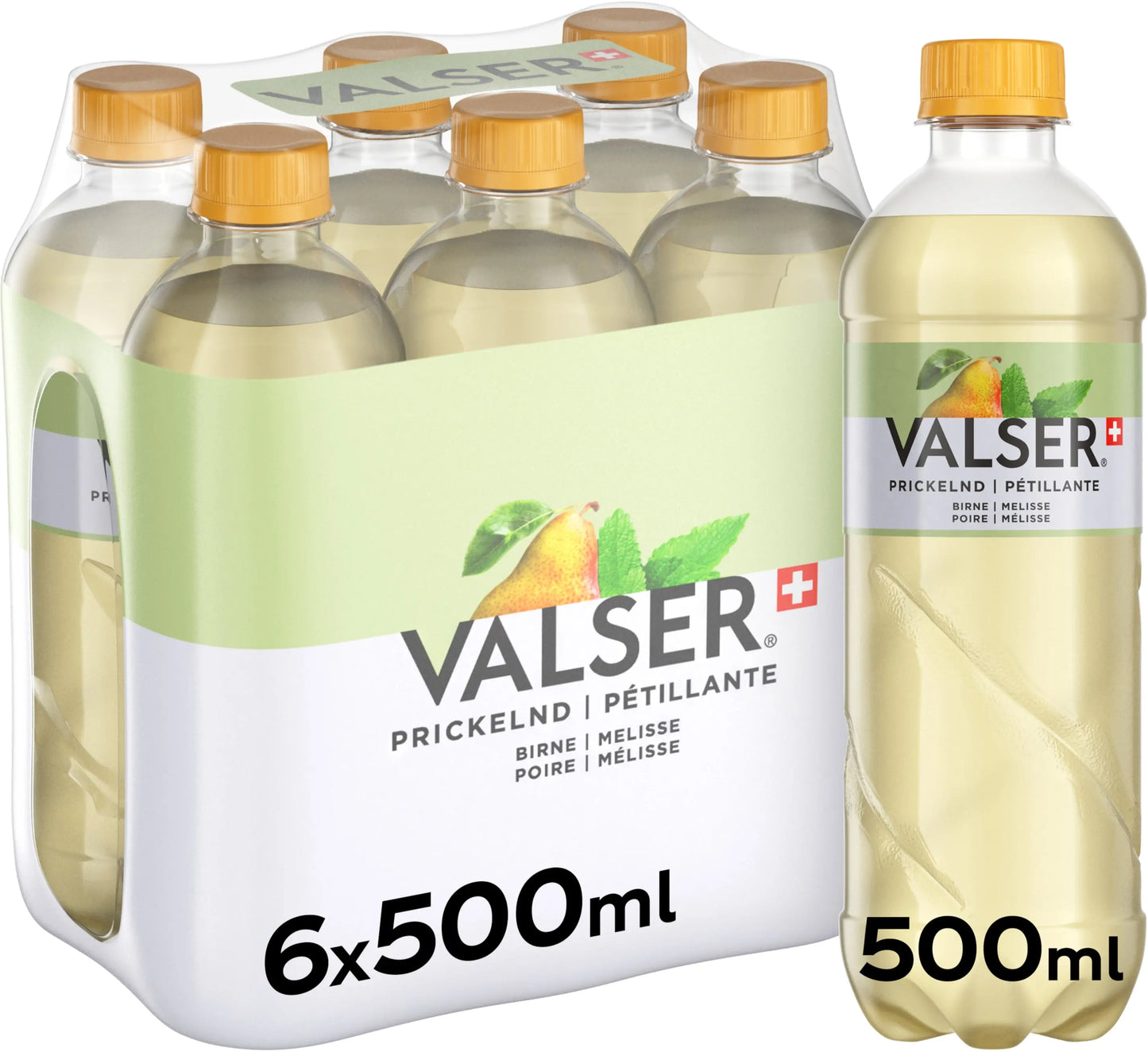 VALSER Birne & Melisse 364701 50cl, 6 Stk. Idealshop